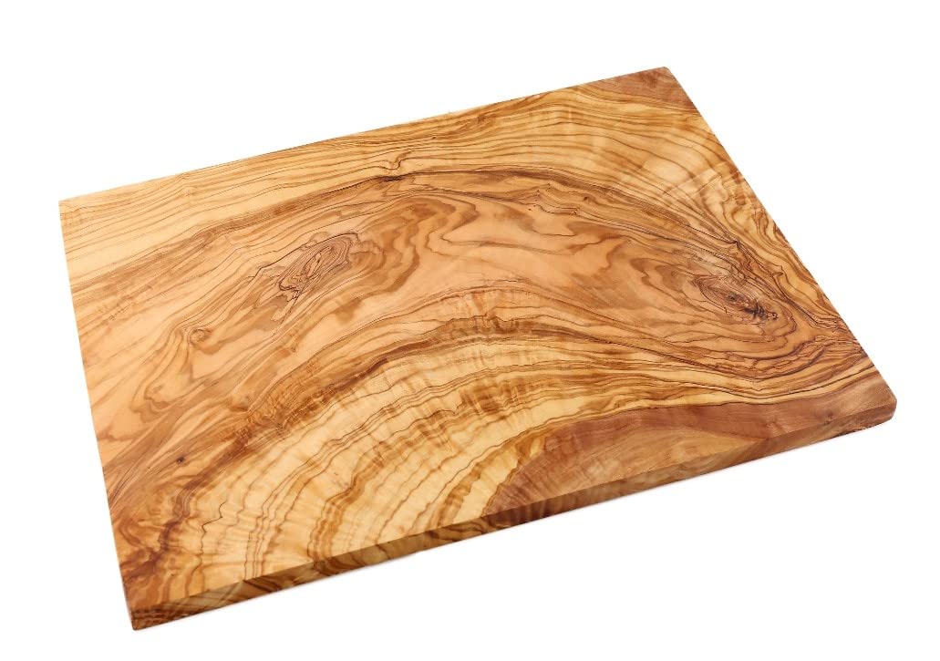 Cleminson 35 x 25 cm Olive Wood Rectangular Chopping & Worktop Bread Board