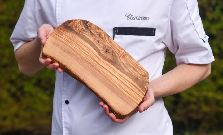Cleminson 30 x 16 cm Olive Wood Chopping, Serving and Antipasti Board