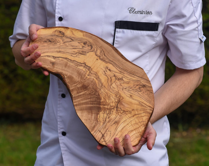Cleminson 40 x 20 cm Olive Wood Chopping, Serving and Antipasti Board
