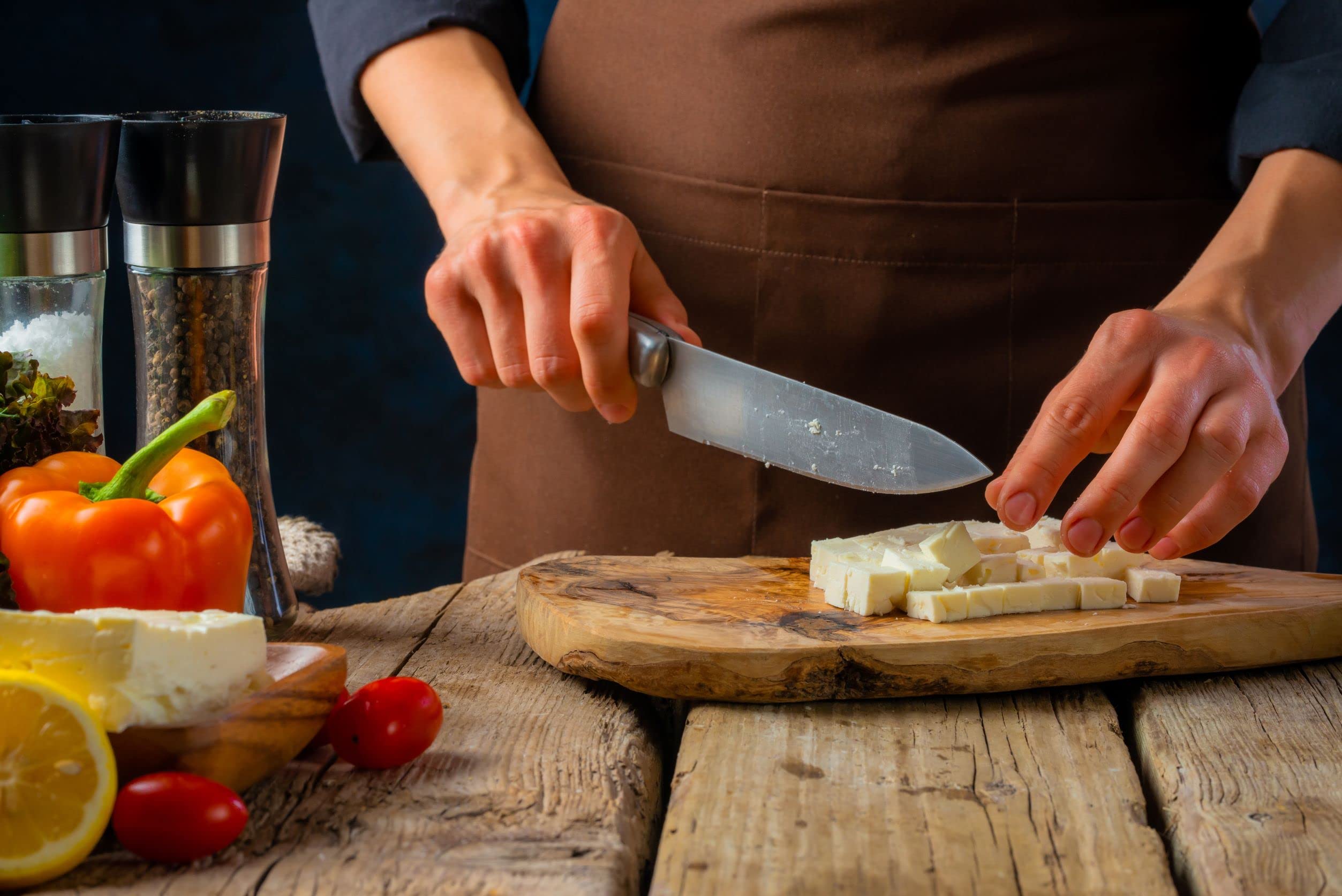 Cleminson 30 x 16 cm Olive Wood Chopping, Serving and Antipasti Board